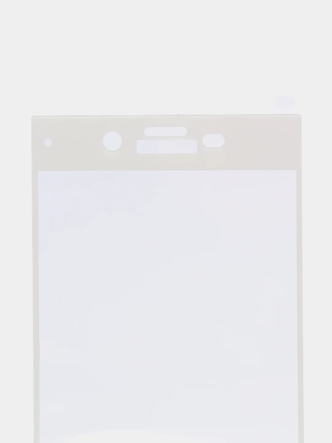 Белый защитное стекло SONY XZ