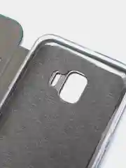 Тёмно-зелёный чехол-книжка Samsung J2 core