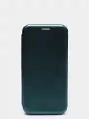 Тёмно-зелёный чехол-книжка Samsung J2 core