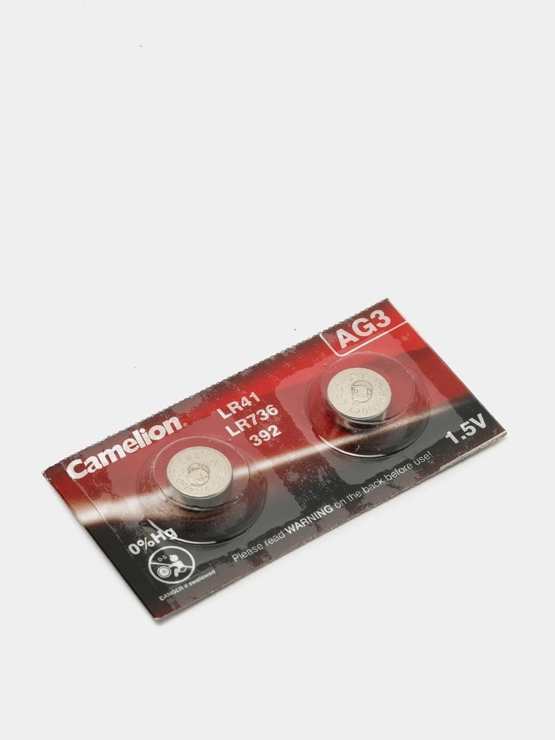 Батарейки Camelion AG3 2 шт ( LR41, 392, LR736, 192, G3, SR41 )