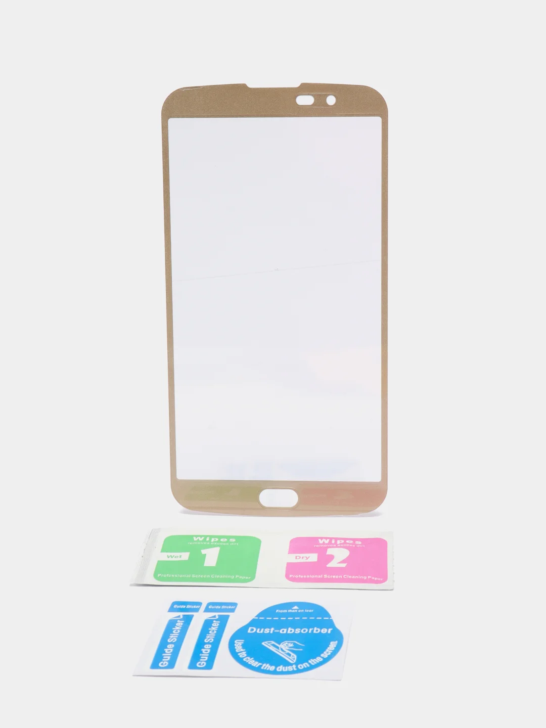 Золотой защитное стекло LG K10 2016, K430DS