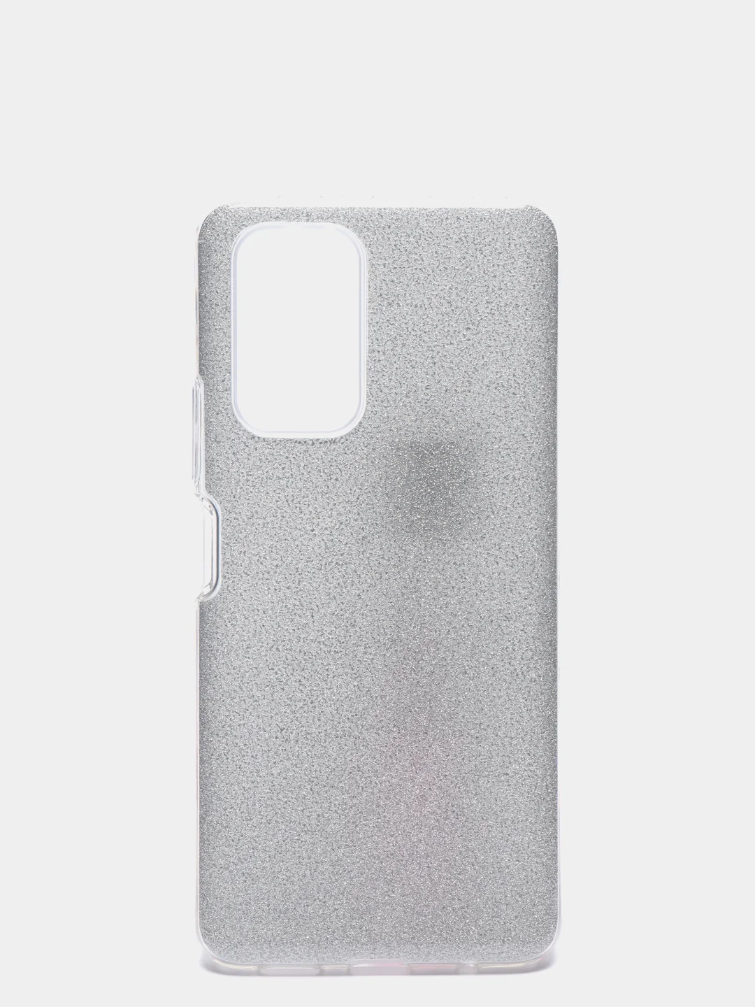 Серебряный чехол блестящий Xiaomi Redmi Note 10 pro