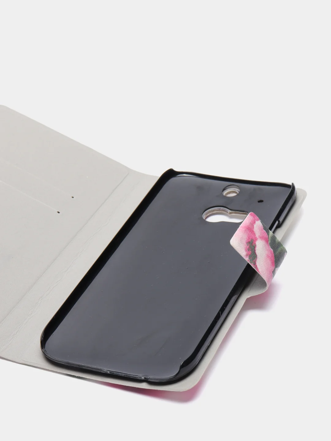 Зеленый чехол книжка HTC one m8