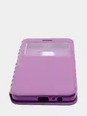 Фиолетовый чехол книжка SAMSUNG A8 Plus