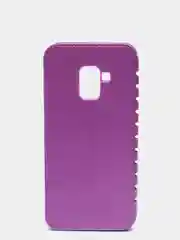 Фиолетовый чехол книжка SAMSUNG A8 Plus