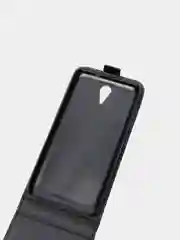 Черный чехол книжка-флип HTC 620