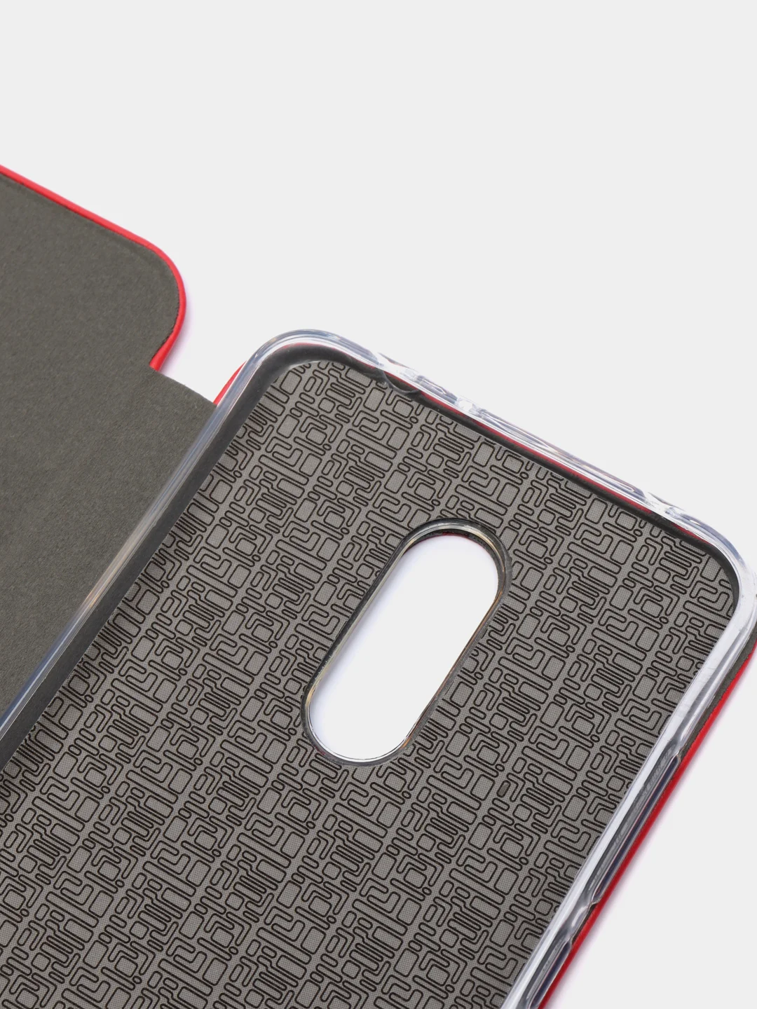 Красный чехол-книжка Xiaomi Redmi 5 Plus