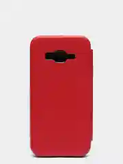 Красный чехол-флип для Samsung J2 Prime / G530