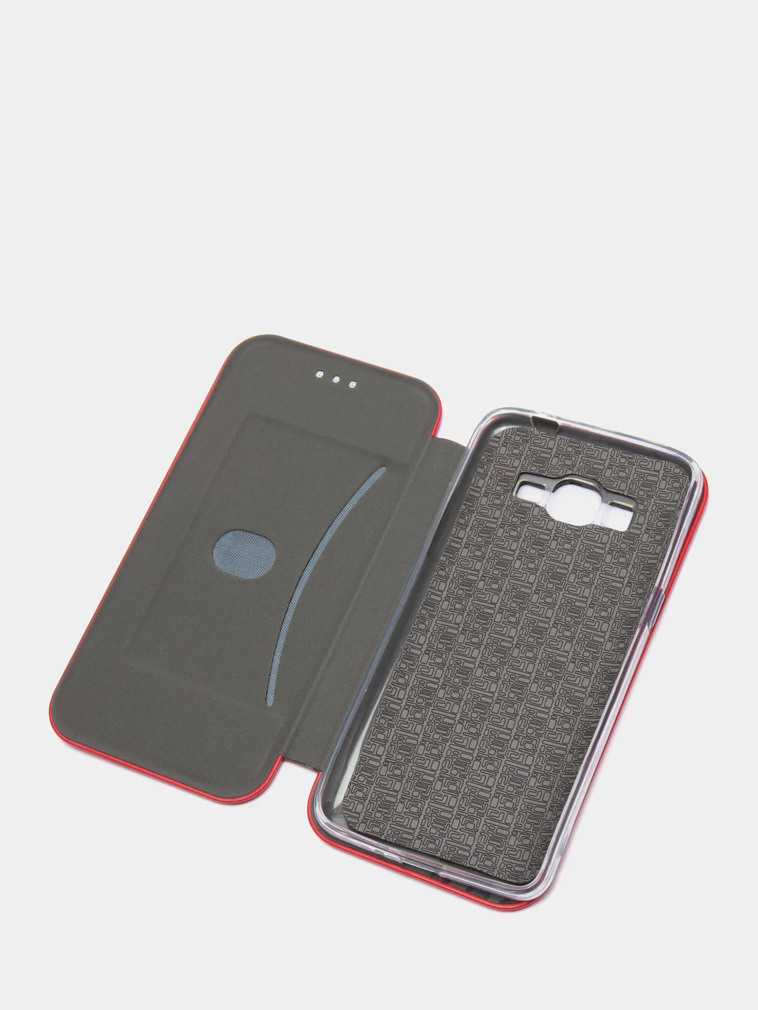 Красный чехол-флип для Samsung J2 Prime / G530