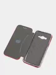 Красный чехол-флип для Samsung J2 Prime / G530