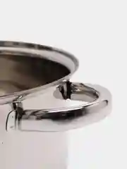 Серебряный набор посуды с крышкой, 6 предметов