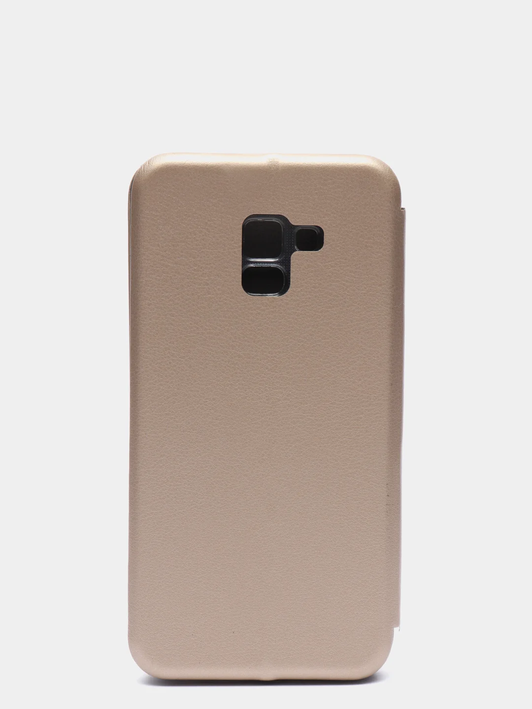 Желтый чехол книжка SAMSUNG A8 Plus