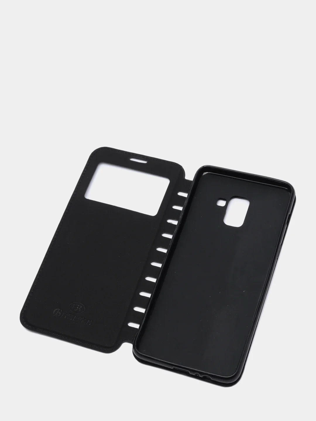 Угольный чехол книжка SAMSUNG A8 Plus