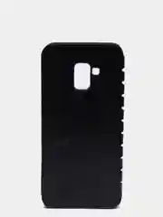 Угольный чехол книжка SAMSUNG A8 Plus