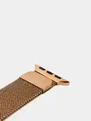 Золотой ремешок Миланская петля Apple Watch 1, 2, 3, 4, 5, 6, SE, 7,  38, 40, 41, 42, 44, 45 мм