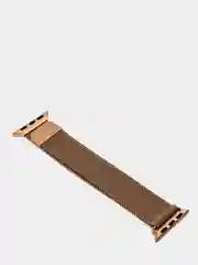 Золотой ремешок Миланская петля Apple Watch 1, 2, 3, 4, 5, 6, SE, 7,  38, 40, 41, 42, 44, 45 мм
