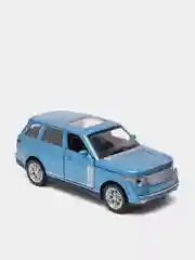 Синий модель RANGE ROVER 15см *5см металическая