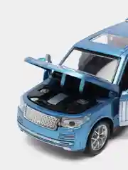 Синий модель RANGE ROVER 15см *5см металическая