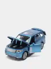 Синий модель RANGE ROVER 15см *5см металическая