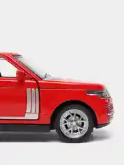 Красный модель RANGE ROVER 15см *5см металическая