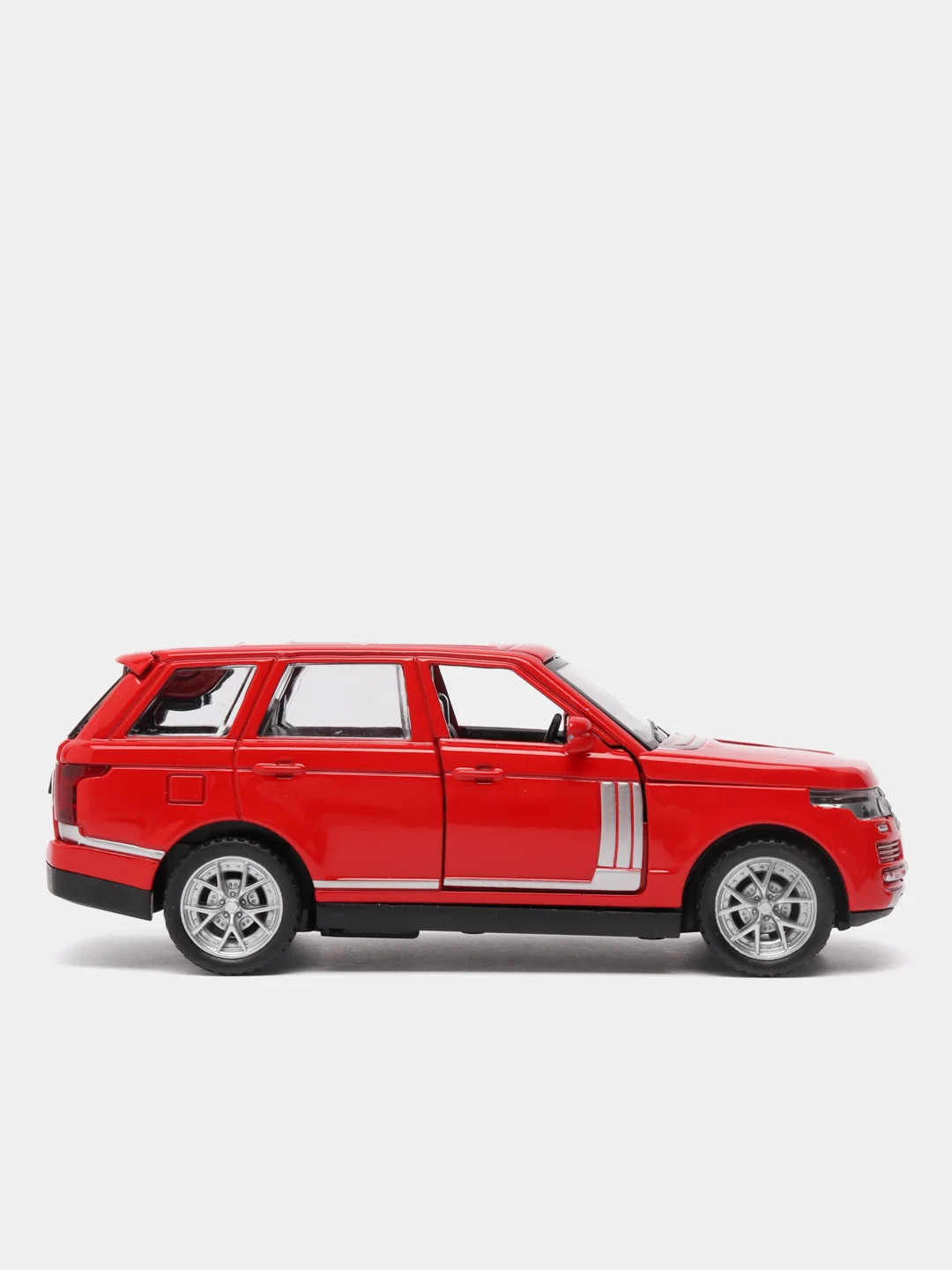 Красный модель RANGE ROVER 15см *5см металическая