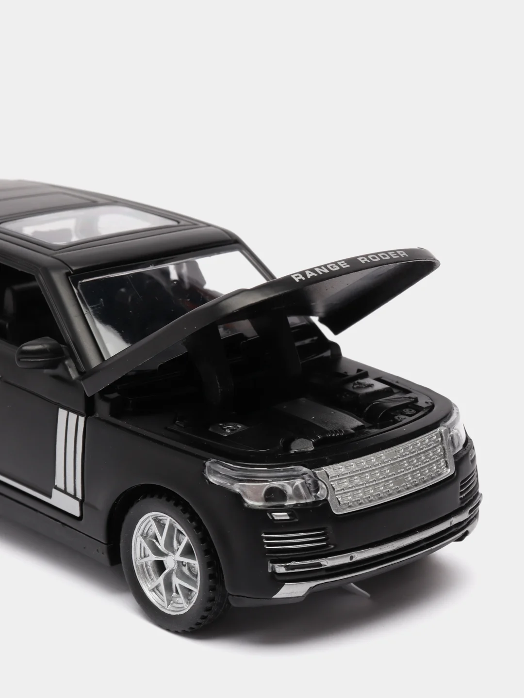 Черный модель RANGE ROVER 15см *5см металическая