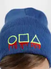 Лазурный шапка игра в кальмара