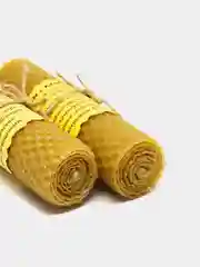 Набор свечей из вощины с травами (2 шт)