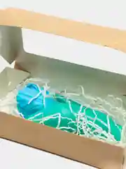 Белый медовое мыло ручной работы "Тюльпан"