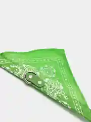 Зеленый ошейник-бандана для животных