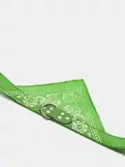 Зеленый ошейник-бандана для животных