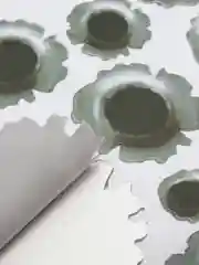 Серый металлик наклейки на авто "Повреждения"