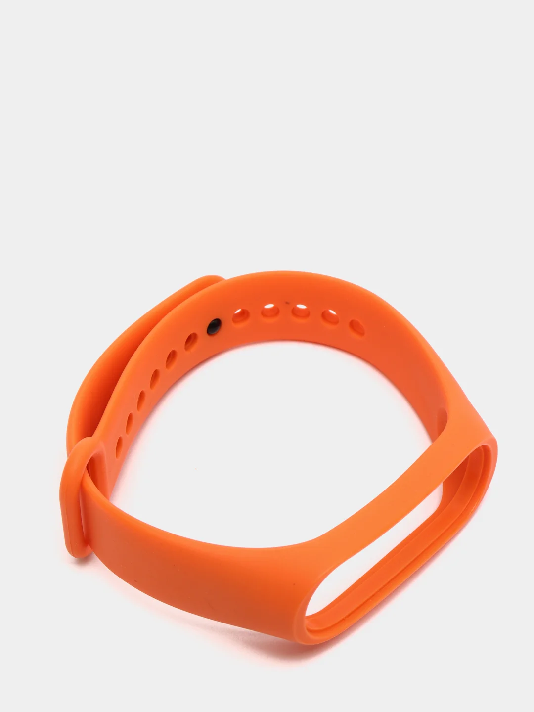 Оранжевый силиконовый ремешок для Xiaomi Mi Band 3, Mi Band 4, Сяоми Ми бэнд 3,4