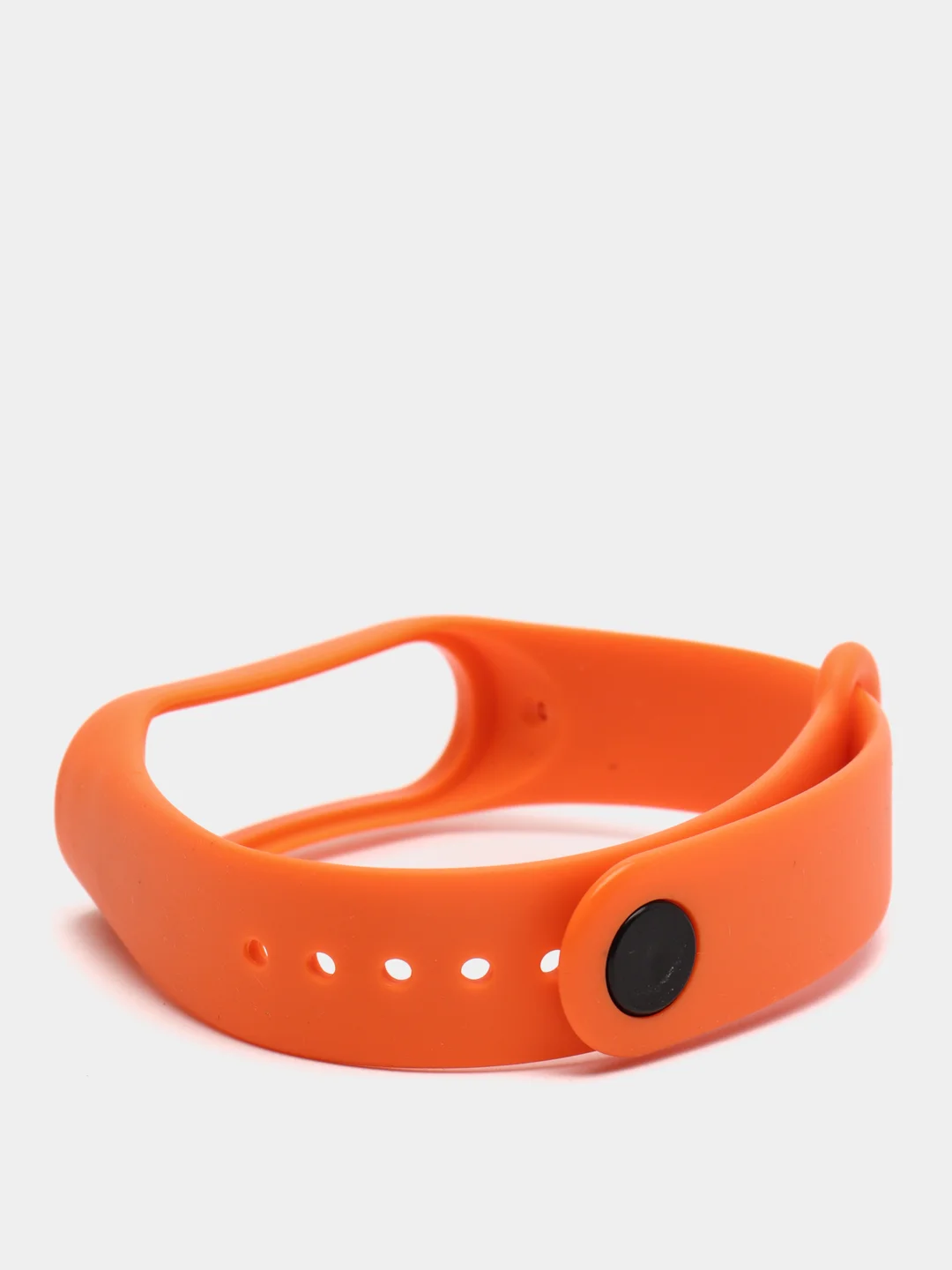 Оранжевый силиконовый ремешок для Xiaomi Mi Band 3, Mi Band 4, Сяоми Ми бэнд 3,4