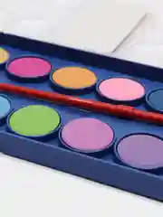 Краски акварельные с кисточкой, 16 цветов