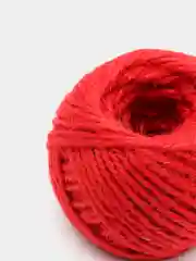 Красный шпагат джутовый