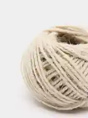 Слоновая кость шпагат джутовый