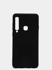 Чехол для Samsung Galaxy A9 2018, Самсунг Галакси А9 2018 черный силиконовый
