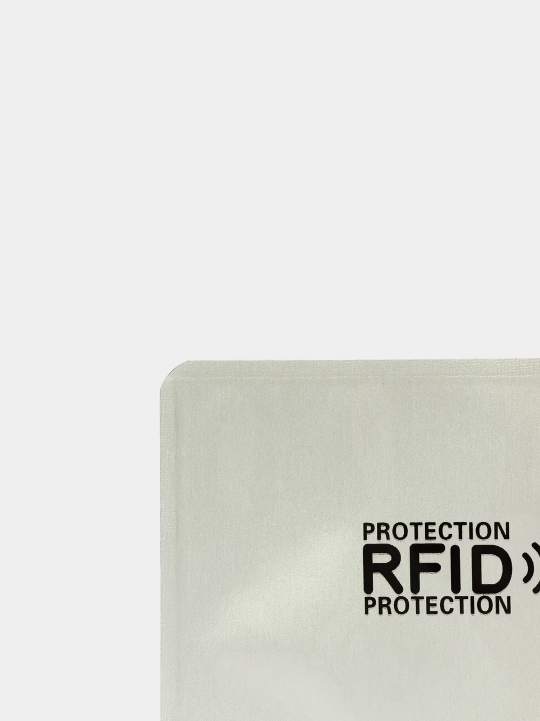 Зеленый чехол для банковских карт с защитой от кражи данных, с RFID защитой от считывания