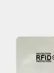 Зеленый чехол для банковских карт с защитой от кражи данных, с RFID защитой от считывания