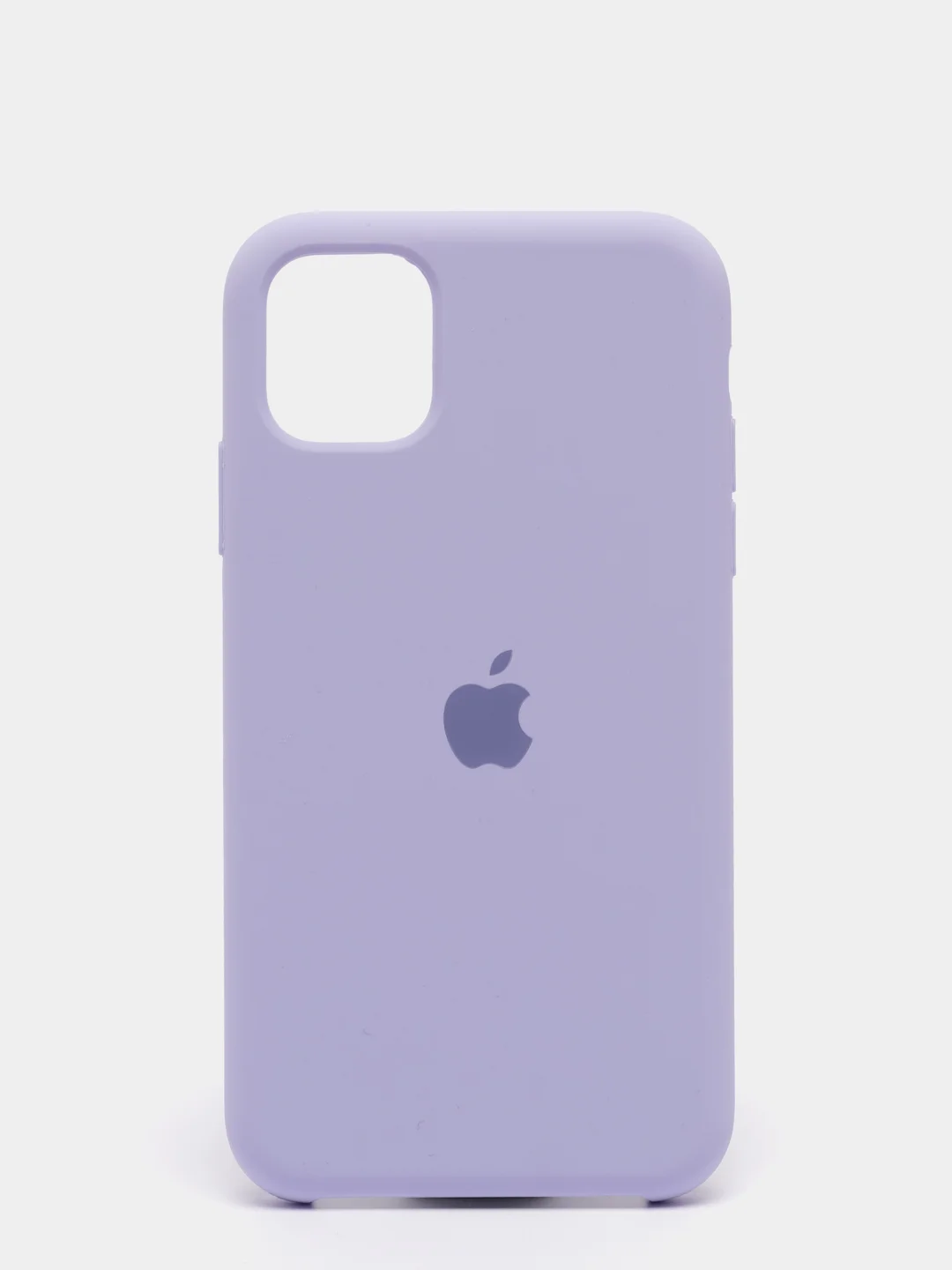 Лавандовый силиконовый защитный чехол на iPhone 11