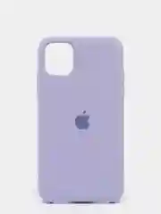 Лавандовый силиконовый защитный чехол на iPhone 11