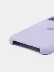 Лавандовый силиконовый защитный чехол на iPhone 11