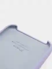Лавандовый силиконовый защитный чехол на iPhone 11