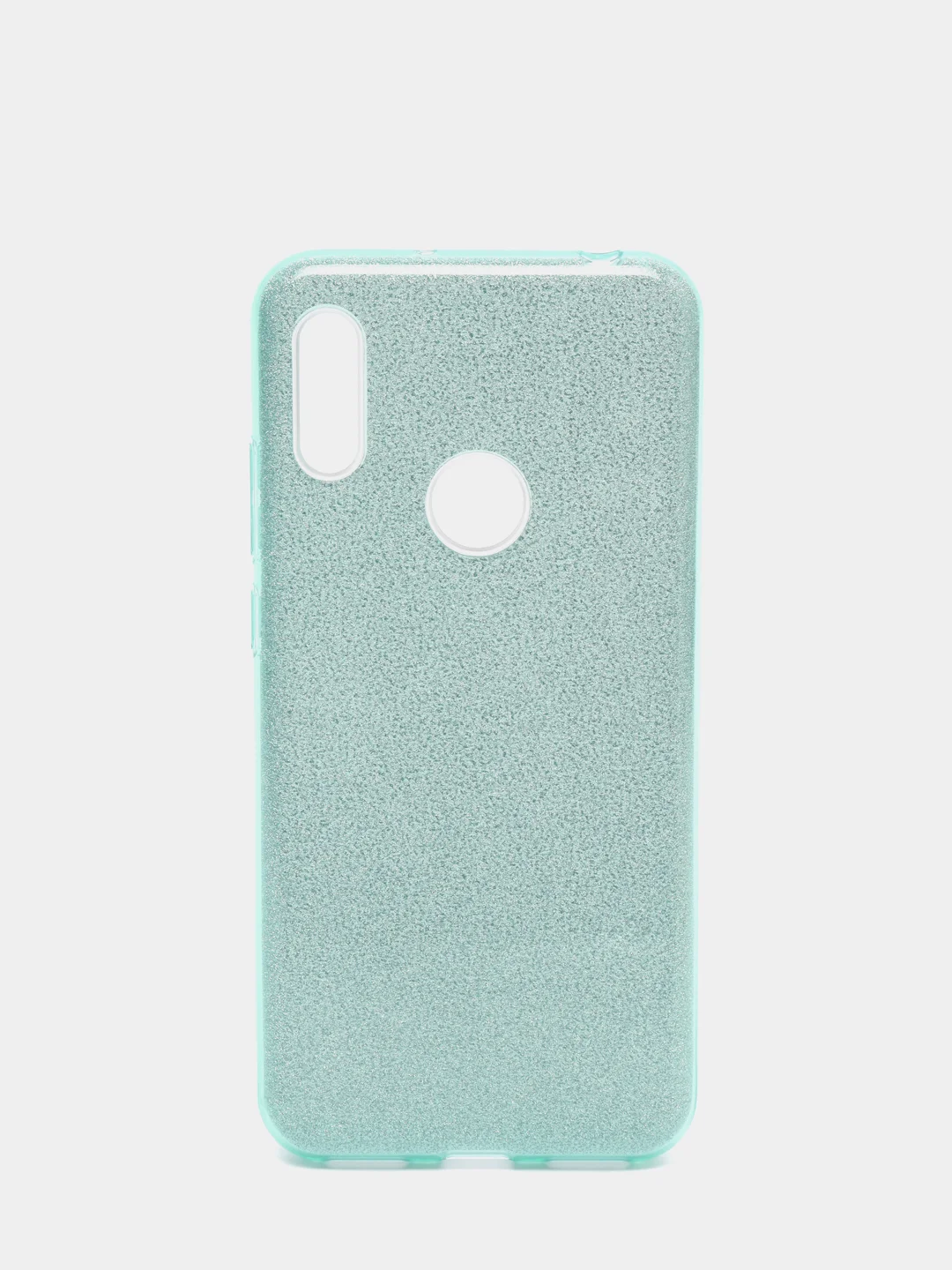 Бирюзовый чехол блестящий Huawei Honor 8A, Y6 2019