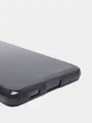 Черный чехол блестящий Samsung S21 Ultra