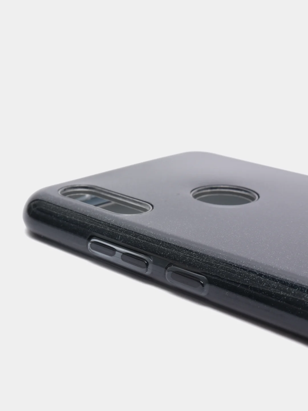Черный чехол блестящий Huawei Honor 8A, Y6 2019