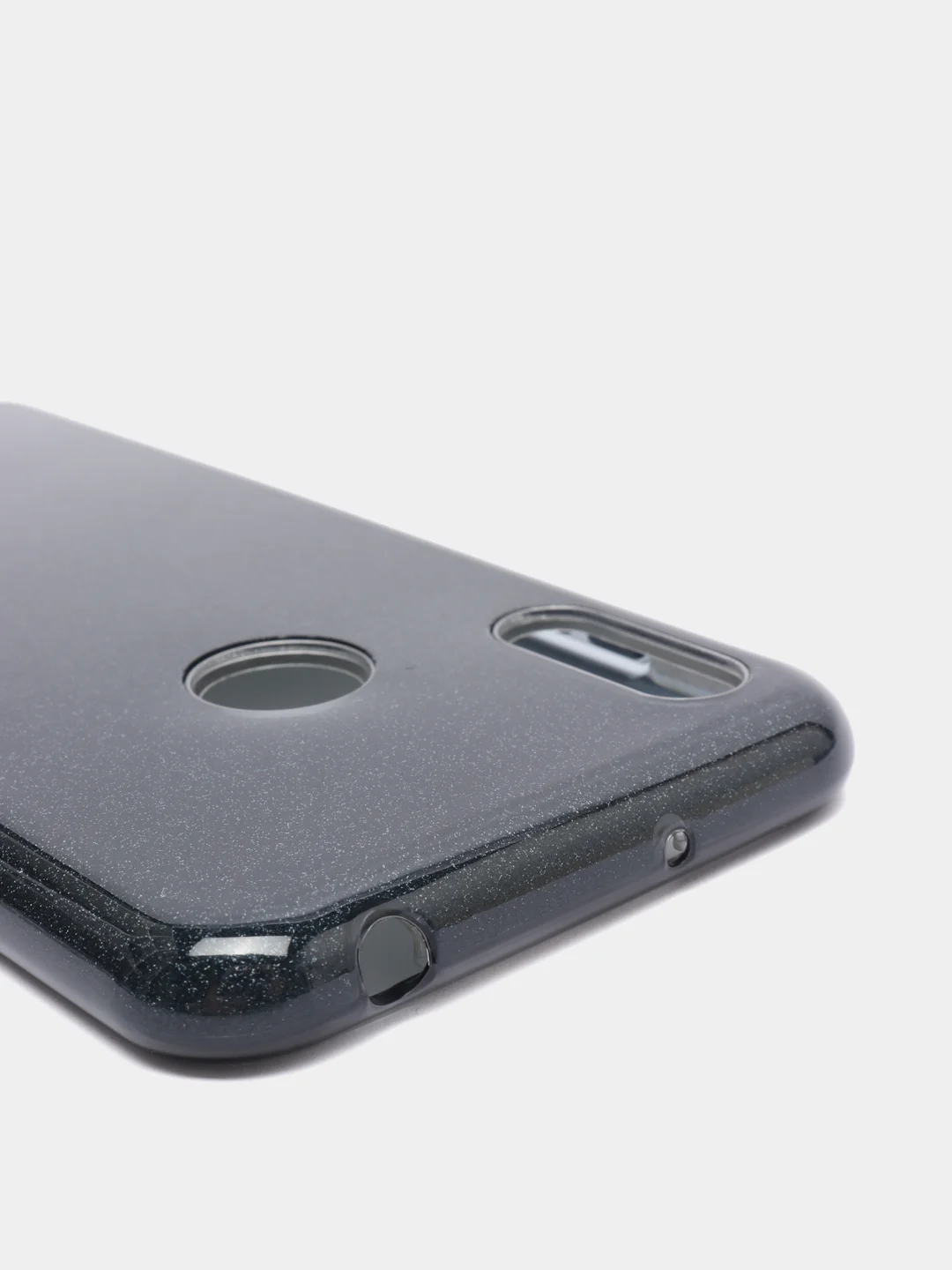 Черный чехол блестящий Huawei Honor 8A, Y6 2019