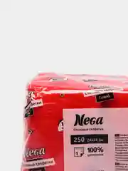 Красный салфетки Nega, 250 листов, 24 х 24 см, насыщенный цвет