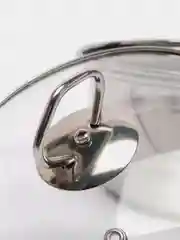 Серебряный кастрюля - ковш нержавейка с крышкой, 1.6 литра, MB